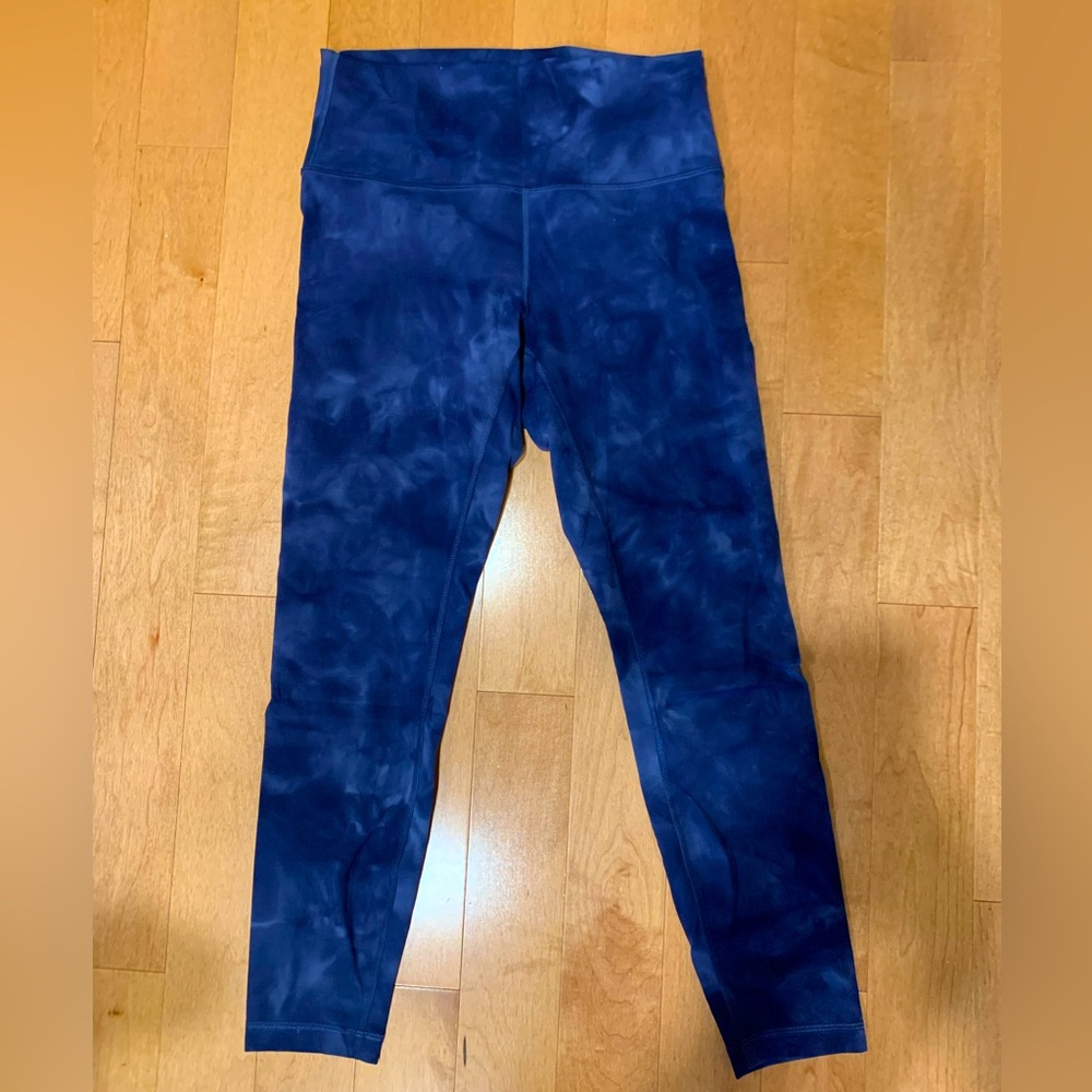 Wunder Train High-Rise Tight 25" *Diamond Dye Diamond Dye Shade Naval Blue.